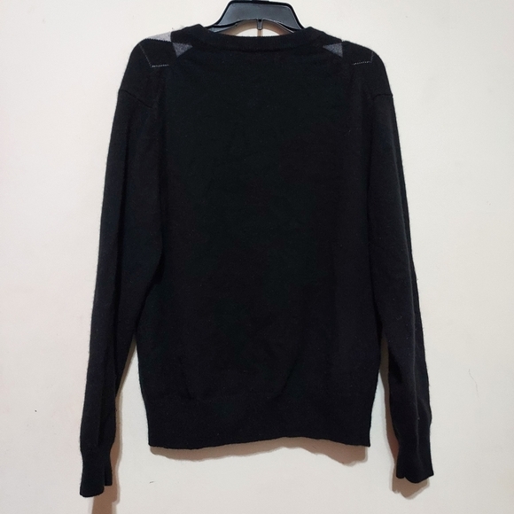 Paolo Mondo 100% cashmere Preppy long sleeve knitted sweater - Picture 2 of 3